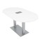 Skutchi Designs 33.5 in W, 59.5 in L, 29 in H, Engineered Wood Top, White HAR-RAC-34X60-DOU-ELEC-XD09 - alternate 1